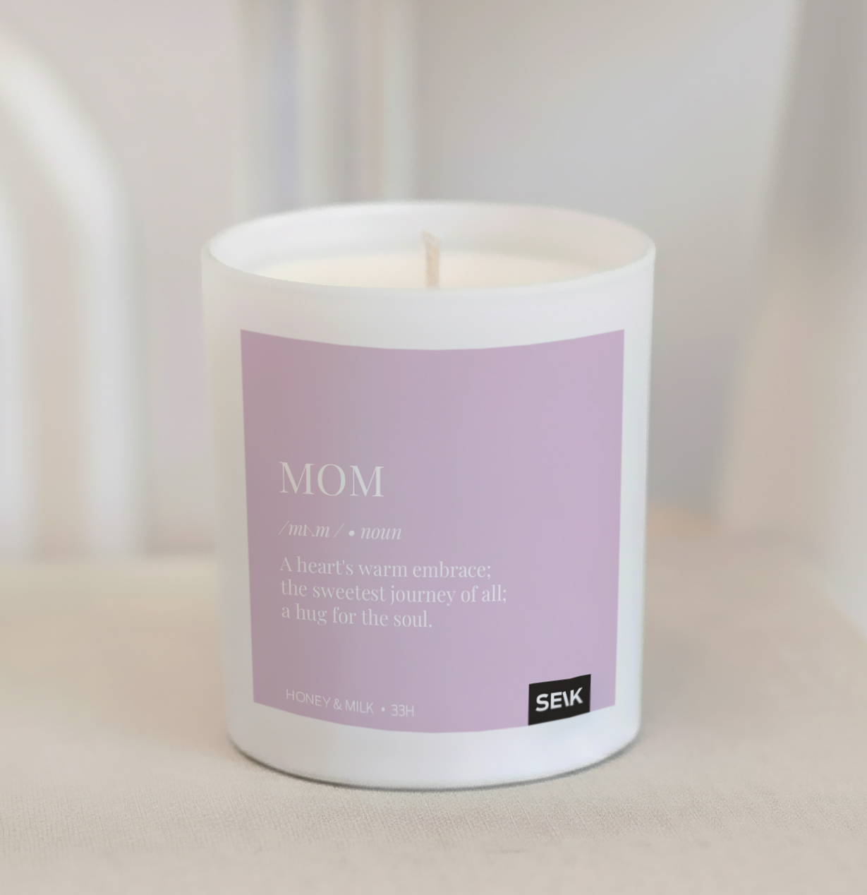 happy candle - mom