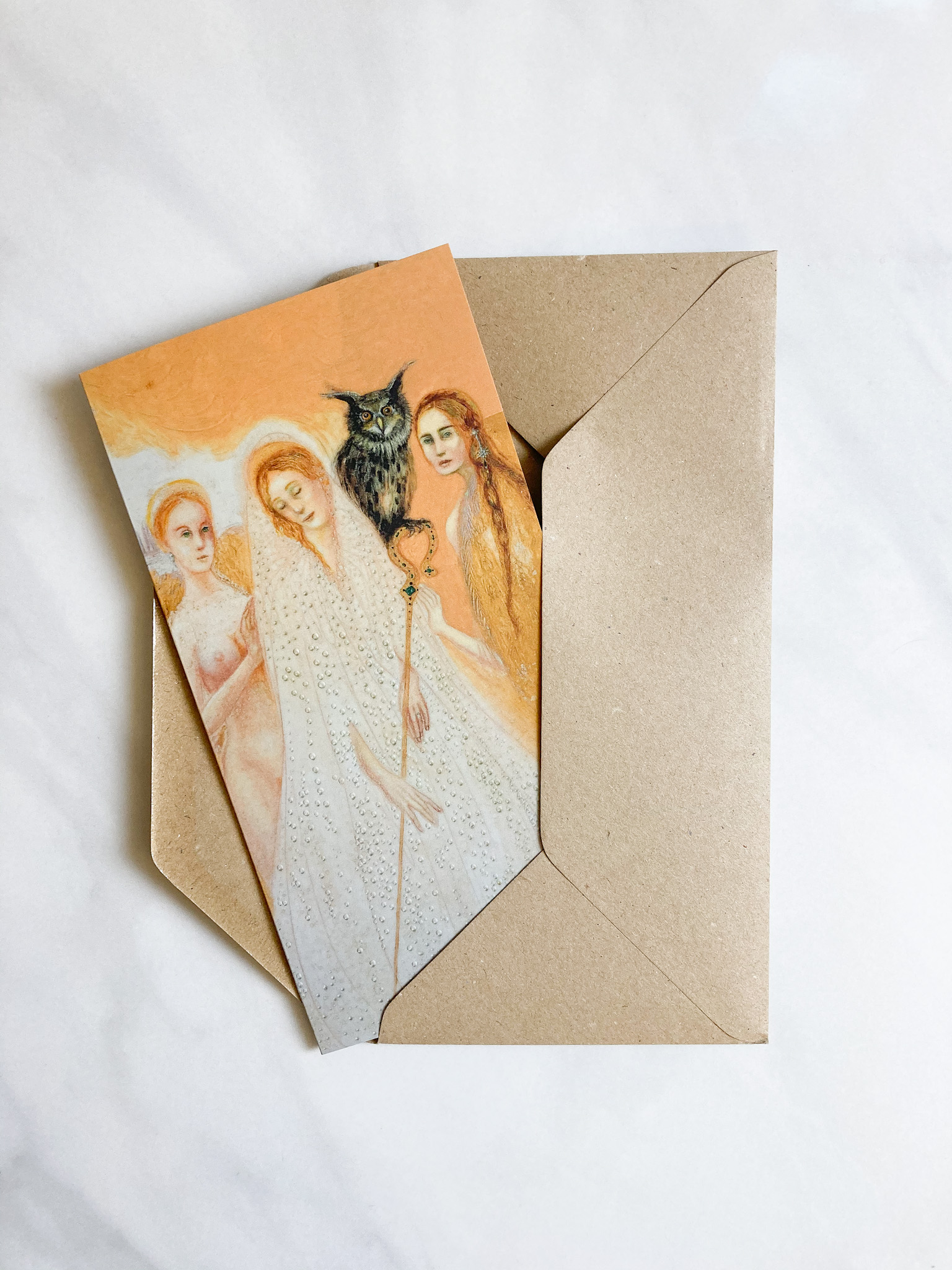 personalised postcards with company logo and branding