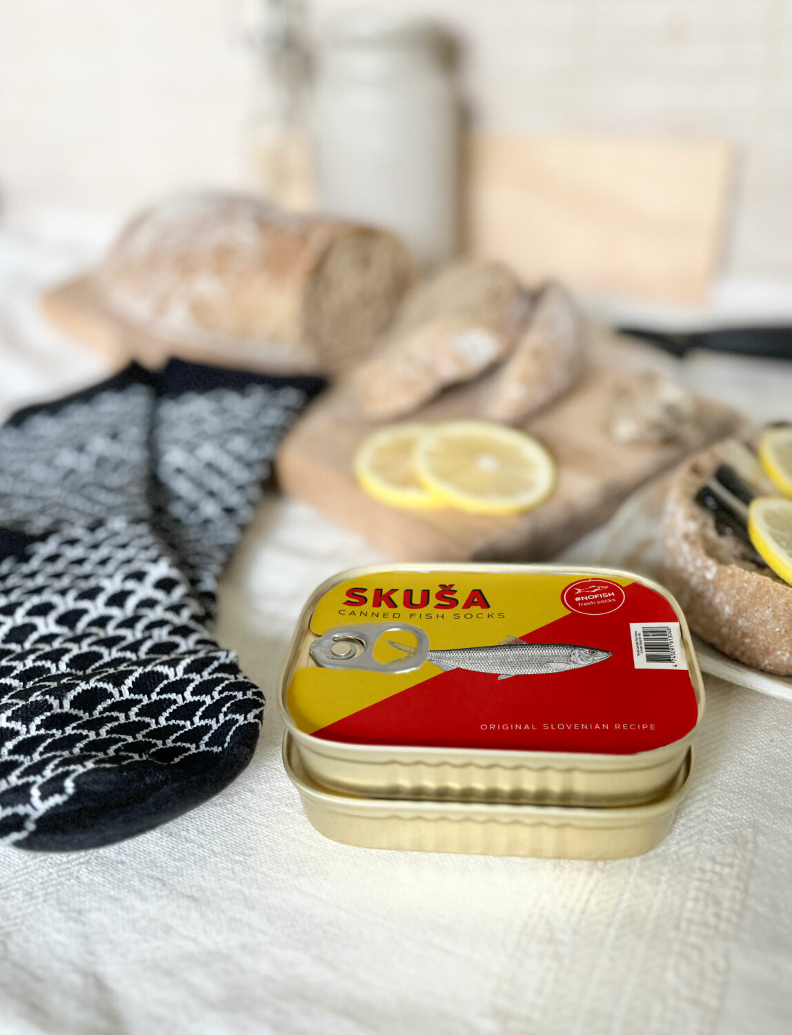 Tinned socks - Skuša (unisize 35-40)