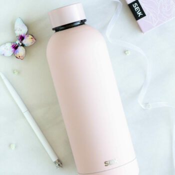 SEIK Water Bottle / Thermos - pink color 500ml