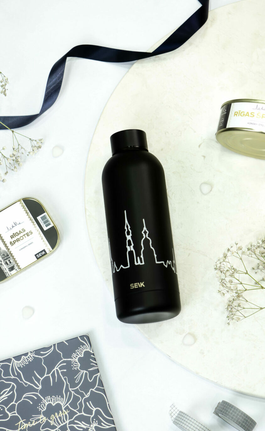 Water Bottle/Thermos - Riga skyline 500ml