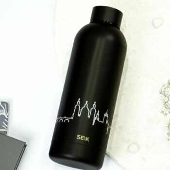 Water Bottle/Thermos - Prague skyline 500ml