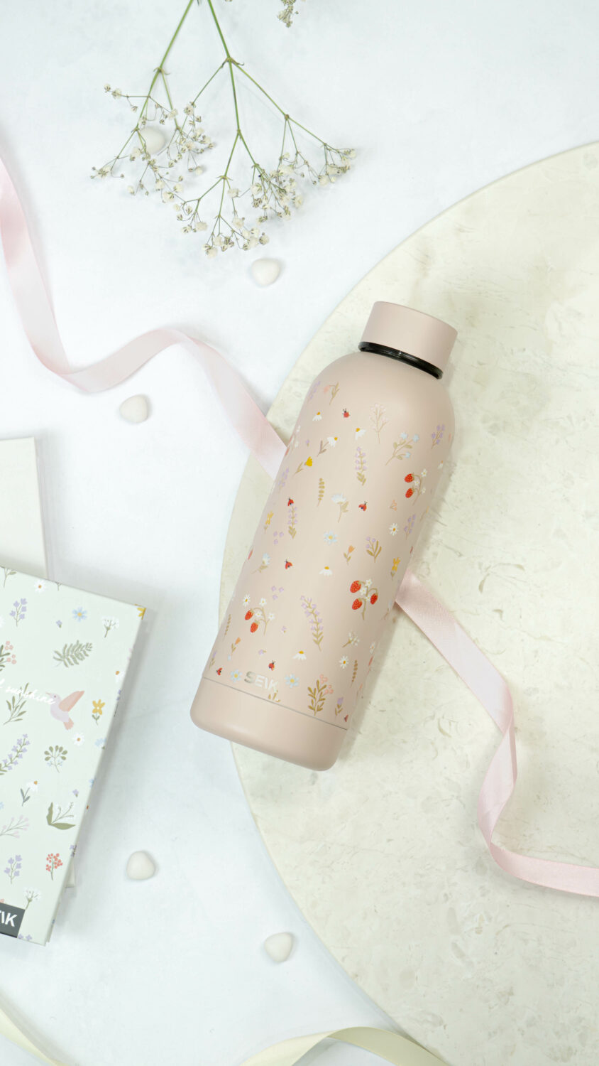 Water Bottle/Thermos - strawberries 500ml