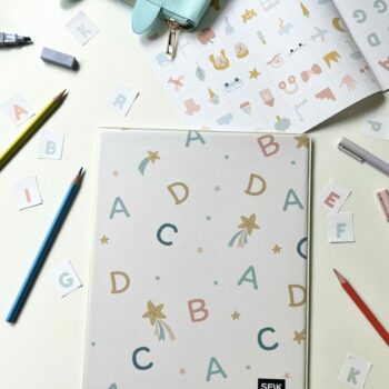 Movable alphabet - stars