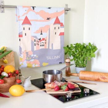 tea towel - Viru gates