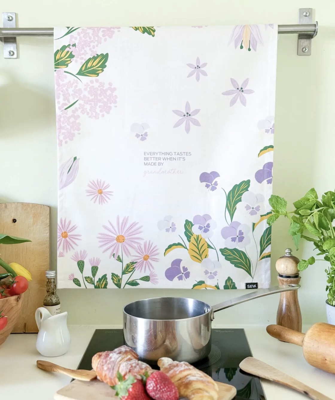 tea towel - Everything tastes better when it is made by grandma